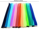 Most Colorful Synthetic Hair Extensions Clip