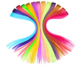 Most Colorful Synthetic Hair Extensions Clip