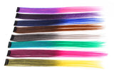 Most Colorful Synthetic Hair Extensions Clip