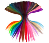 Most Colorful Synthetic Hair Extensions Clip