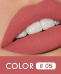 Waterproof 12 Colors Lips Makeup Lipstick Lip Gloss Long