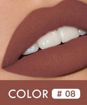 Waterproof 12 Colors Lips Makeup Lipstick Lip Gloss Long