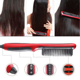 Beard Straightener Brush Uni Sex Hair Straightener Brush