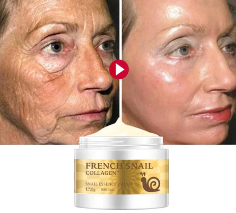 Snail Face Cream Collagen Anti-Wrinkle Anti-aging Facial Day Cream Hyaluronic Acid Moisturizer Nourishing Tight Skin Serum Care