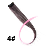 Most Colorful Synthetic Hair Extensions Clip