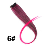 Most Colorful Synthetic Hair Extensions Clip