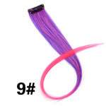 Most Colorful Synthetic Hair Extensions Clip