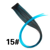 Most Colorful Synthetic Hair Extensions Clip