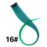 Most Colorful Synthetic Hair Extensions Clip