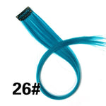 Most Colorful Synthetic Hair Extensions Clip