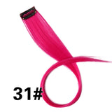 Most Colorful Synthetic Hair Extensions Clip