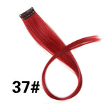 Most Colorful Synthetic Hair Extensions Clip