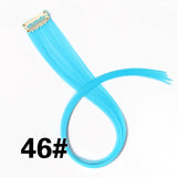 Most Colorful Synthetic Hair Extensions Clip