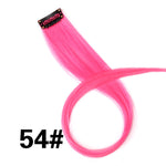 Most Colorful Synthetic Hair Extensions Clip