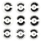 3D False Eyelashes Extension 3Pairs Makeup Fake Eyelash