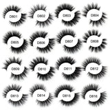 3D False Eyelashes Extension 3Pairs Makeup Fake Eyelash